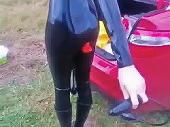 Insertion Of A Plug Outdoor Free Latex Porn B5 Xhamster